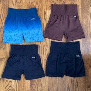 SET OF 4 AYBL shorts 4”